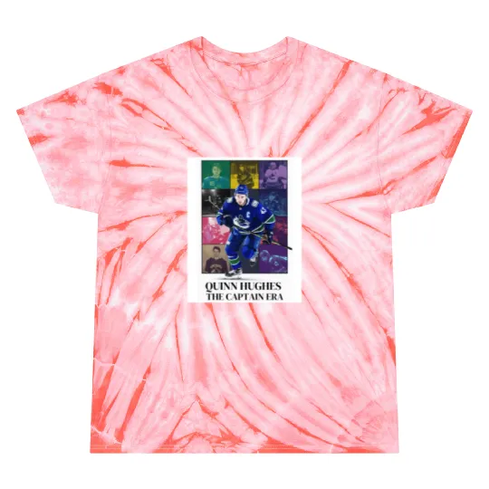 Discover Quinn Hughes Eras Tour Vancouver Canucks (Bigger Print) Tie Dye T-Shirts