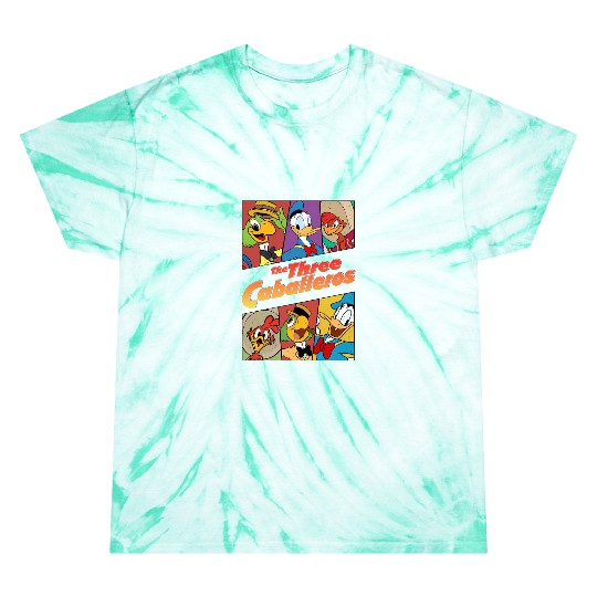 Disney The Three Caballeros All Characters Retro Tie Dye T Shirts, Animal Kingdom