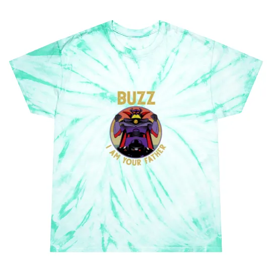 I Am Your Father Buzz Vintage Tie Dye T Shirts Buzz Lightyear Tie Dye T Shirts, Toy Story Disney, Father's Day Tie Dye T Shirts