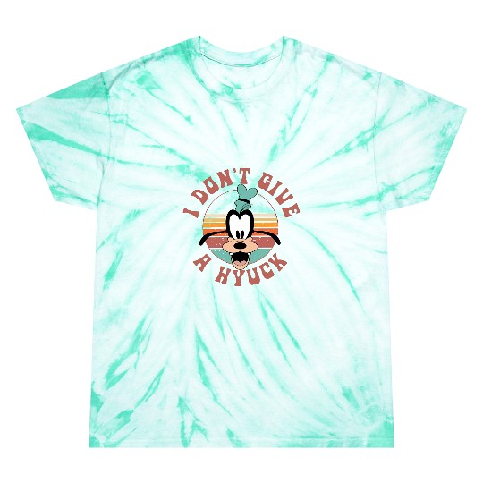 Discover Goofy I Don't Give A Hyuck Tie Dye T Shirts, Disney Goofy Tie Dye T Shirts, Goofy Tie Dye T Shirts