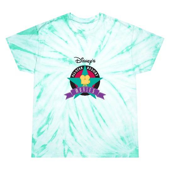 disneys all star resort movies Tie Dye T Shirts