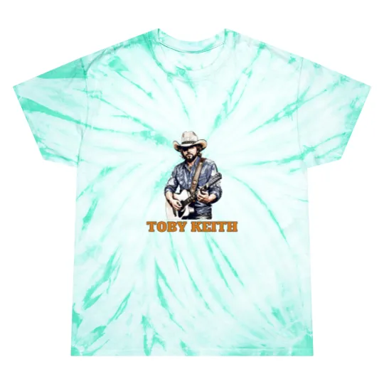 American Country Music Singer Toby Keith Tie Dye T Shirts