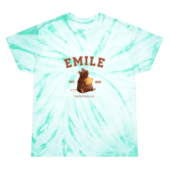 Emile Est 2007 Ratatouille Tie Dye T Shirts, Disney Ratatouille Tie Dye T Shirts