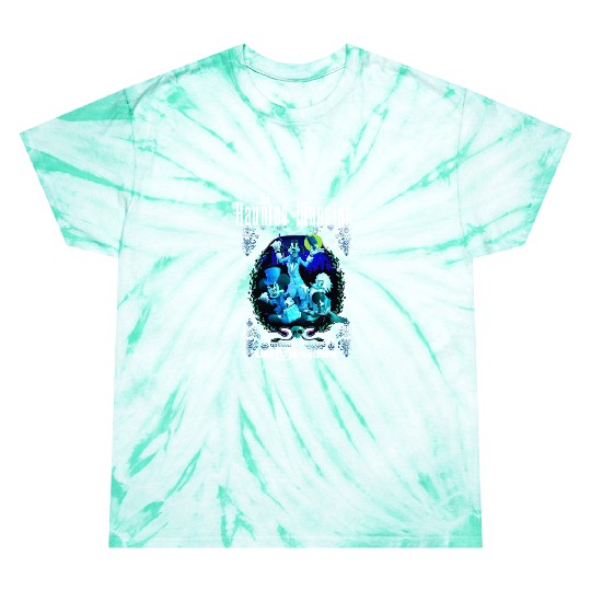 Disney The Haunted Mansion Tie Dye T Shirts, Retro Mickey And Friends