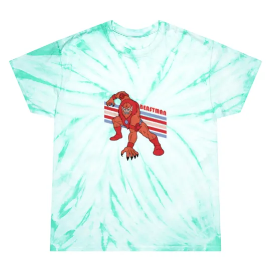 Masters Of The Universe Beastman Dark Chocolate Adult Tie Dye T Shirts