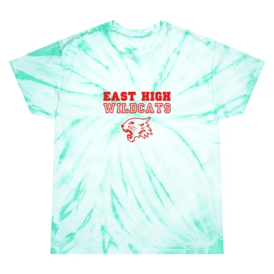 Disney Channel High School The Series Wildcat East High Tie Dye T Shirts, Magic Kingdom WDW Unisex