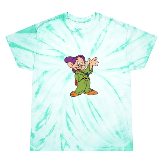Dopey Dwarf Tie Dye T Shirts, Disney Dwarf, Seven Dwarfs, Disney Character Dwarf Tie Dye T Shirts