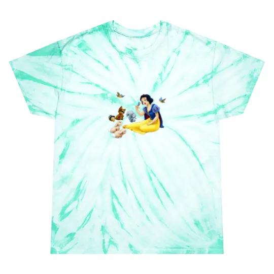 Disney Snow White Tie Dye T Shirts, Disney Snow White Princess Tie Dye T Shirts