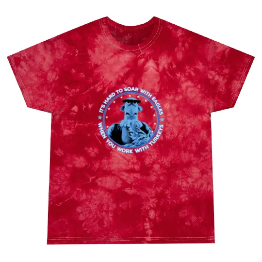 Disney The Muppets Sam Eagle When You Work With Turkeys Tie Dye T Shirts