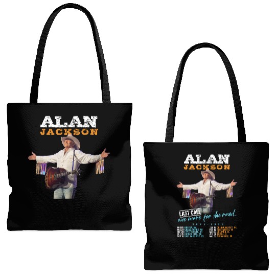 ALAN JACKSON LAST CALL ONE MORE TOUR 2024-2025, ALAN JACKSON Tote Bags (AOP)