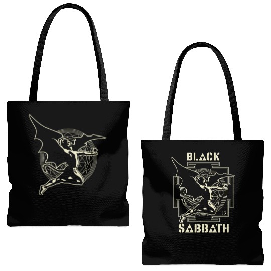 Black Sabbath Band Tote Bags (AOP), Gift for Fans