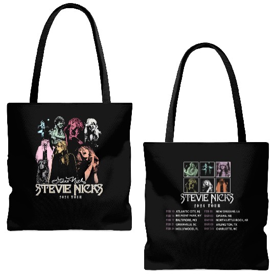 Stevie Nicks 2024 Tour Merch Tote Bags (AOP) 2024
