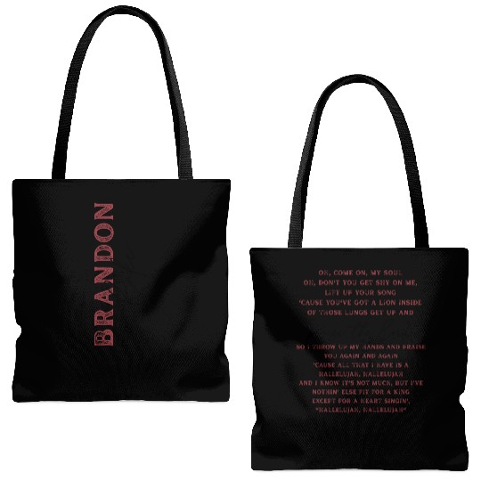 New Brandon Lake Gratitude Song Gift For Fans Unisex Tote Bags (AOP)