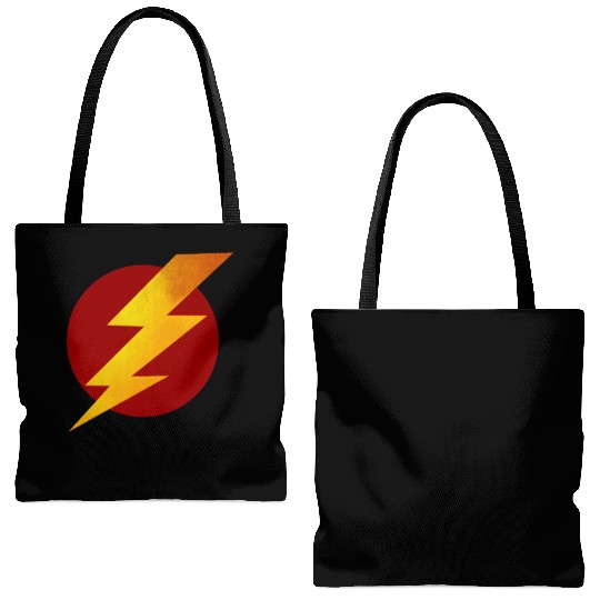 Lightning Bolt Tote Bags (AOP)