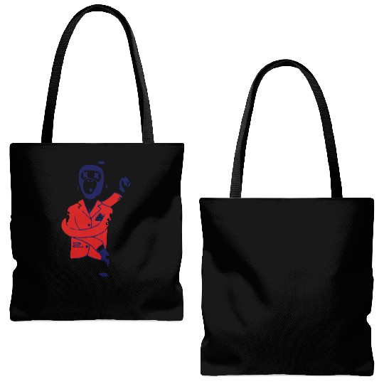 Drunk Monkey Tote Bags (AOP)
