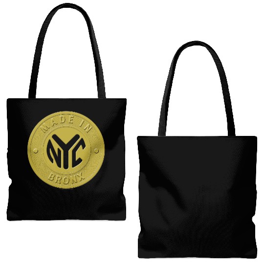 Made In The Bronx Token Tote Bags (AOP)