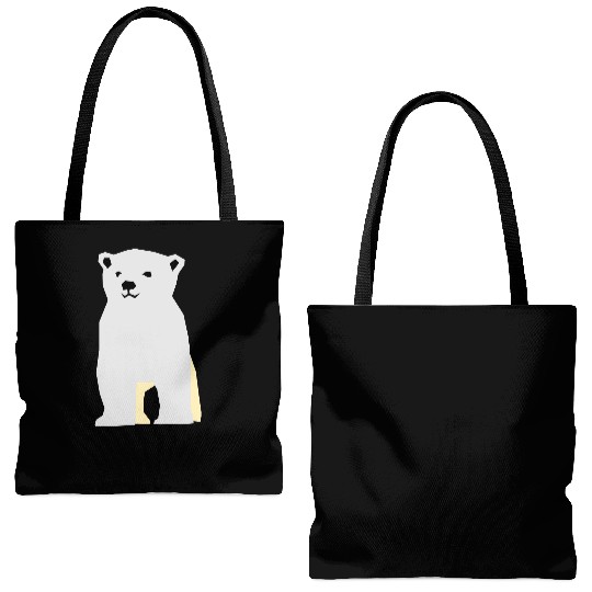 Polar bear Tote Bags (AOP)