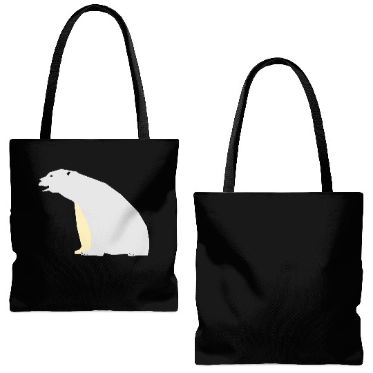 Polar bear Tote Bags (AOP)