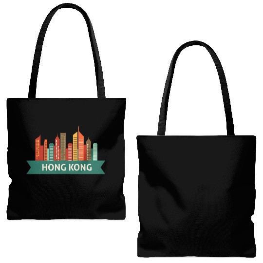 hongkong Tote Bags (AOP)