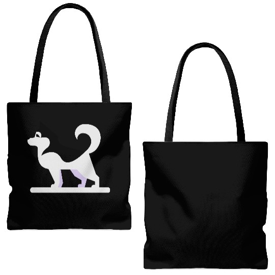 husky Tote Bags (AOP)