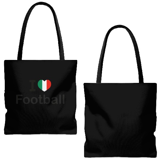 I love Italian football Tote Bags (AOP)