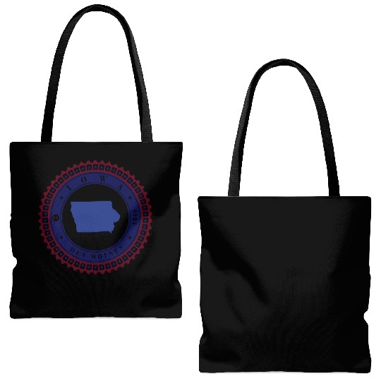 Iowa Tote Bags (AOP)