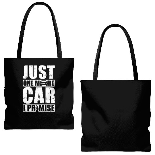 Car - Just One More Car I Promise Tote Bags (AOP)