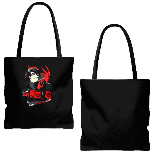 Persona 5 joker Tote Bags (AOP)