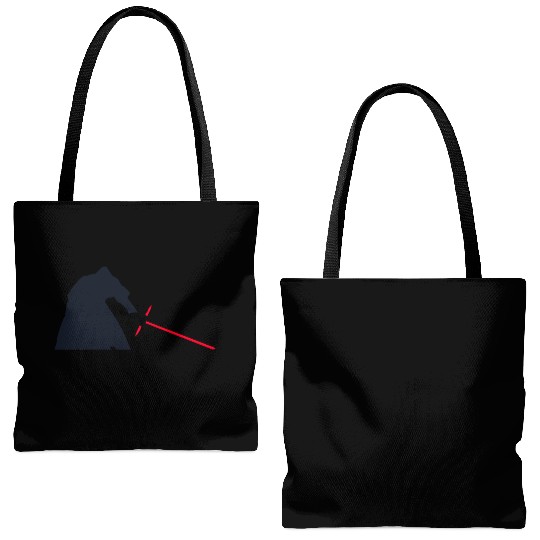 Kylo Ren Lightsaber Tote Bags (AOP)