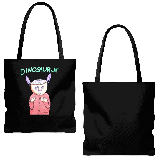 Dinosaur Jr. Tote Bags (AOP)