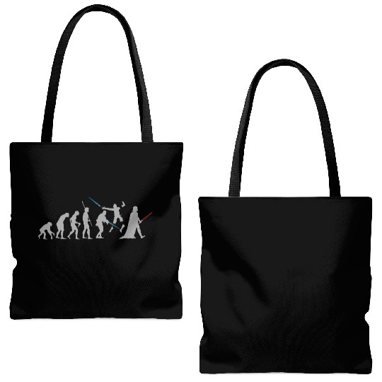 Evolution of Darth Vader Tote Bags (AOP)