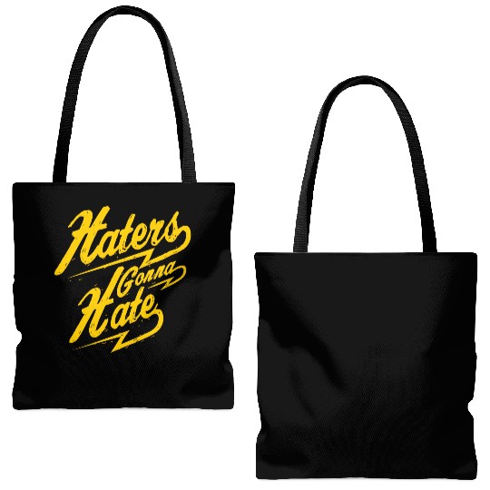 Hater - Haters Gonna Hate Tote Bags (AOP)