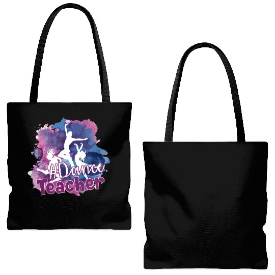 Dance Teacher Hashtag Tote Bags (AOP)