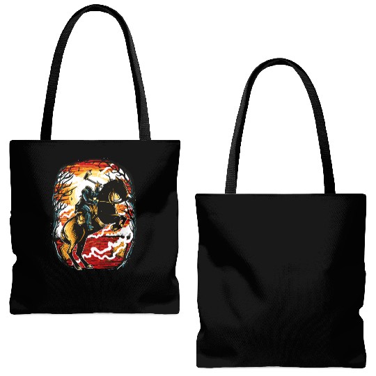 Headless Horseman Tote Bags (AOP)