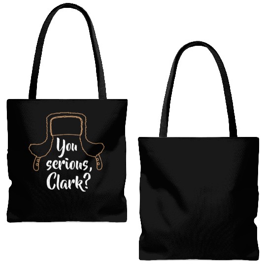 You Serious, Clark? Funny Christmas Tote Bags (AOP)