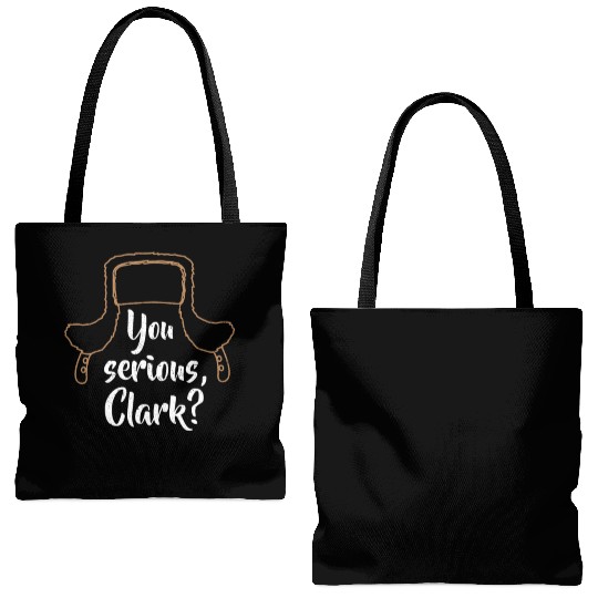 You Serious, Clark? Funny Christmas Tote Bags (AOP)