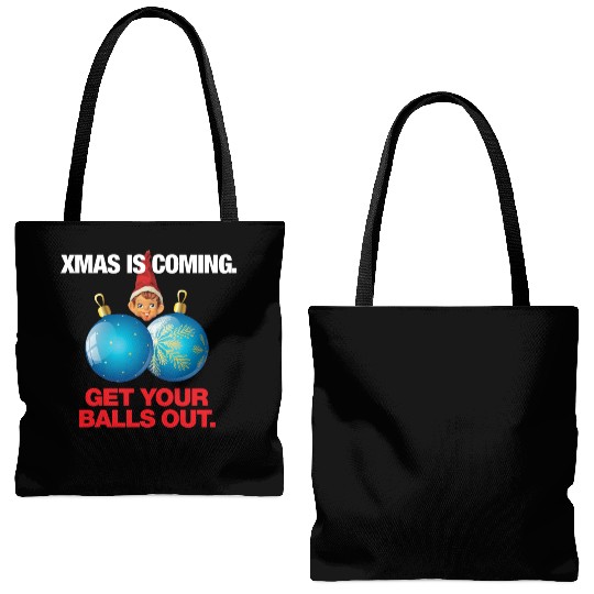 Christmas Balls Tote Bags (AOP)