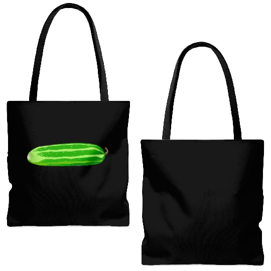 gurken cucumber cucumbers veggie gemuese vegetable Tote Bags (AOP)