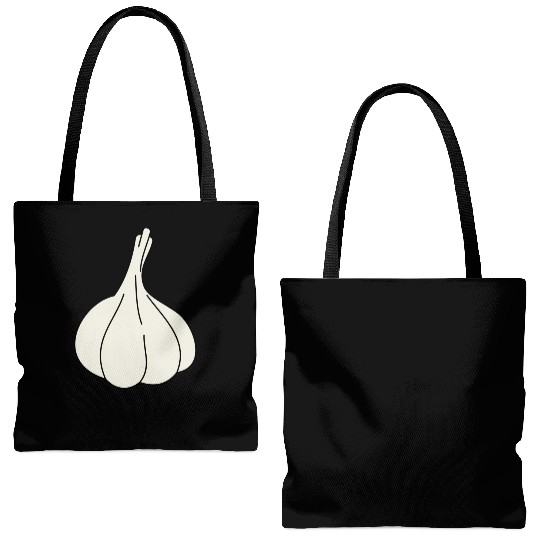 garlic knoblauch veggie vegetable gemuese2 Tote Bags (AOP)