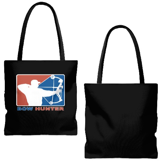 Bow Hunter Major League Bows and Arrow Hunting Tote Bags (AOP)