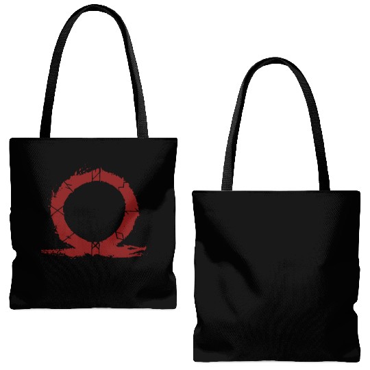 God of War Viking Logo US Shipped FREE viking Tote Bags (AOP)