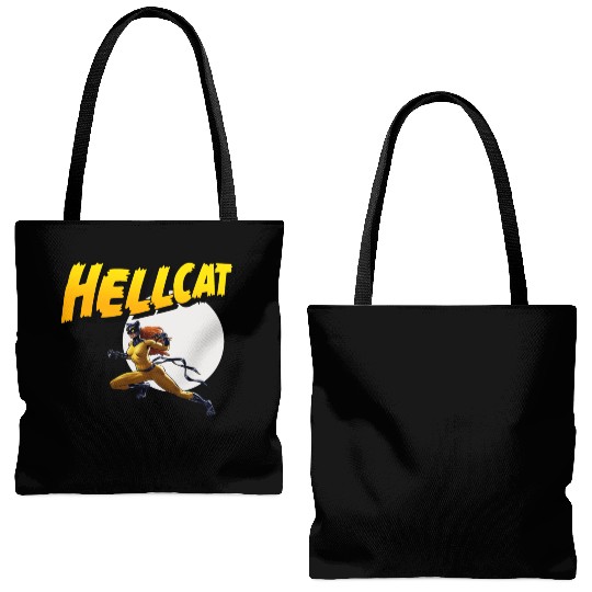Mens Marvel Hell Cat Hella Cat Hellcat New cat Tote Bags (AOP)