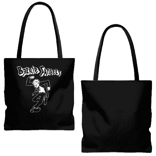 Bernie Sanders Punk Rock Circle Jerks Unisex berni Tote Bags (AOP)