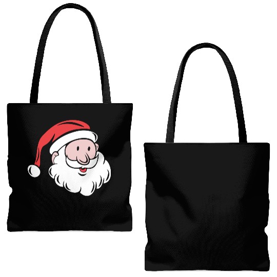 Santa Saint Nicholas Tote Bags (AOP)