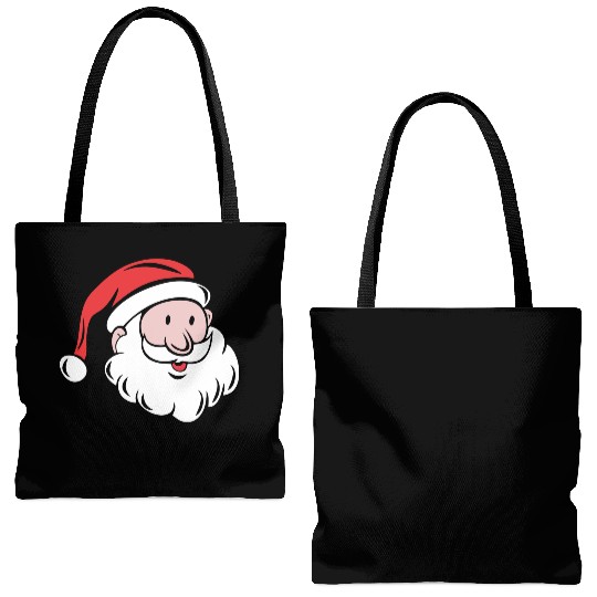 Santa Saint Nicholas Tote Bags (AOP)