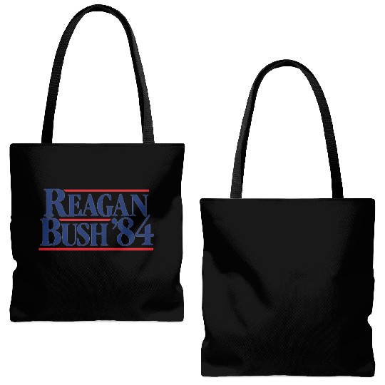 Reagan Bush '84 Tote Bags (AOP)