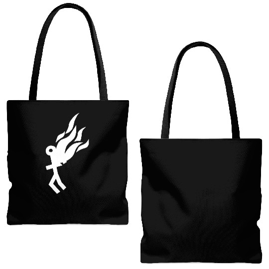 Burning Man Tote Bags (AOP)
