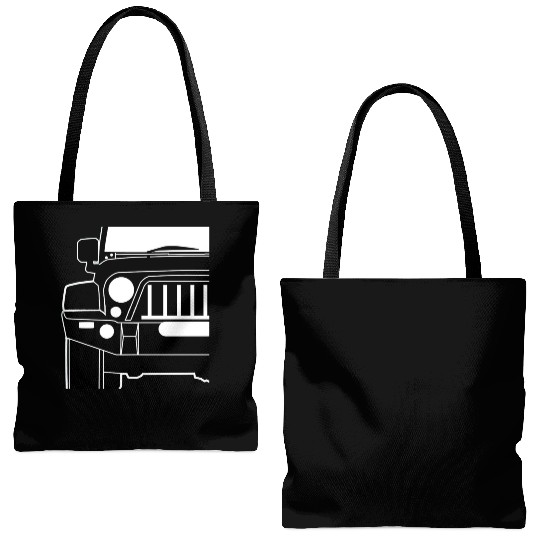 jeep wrang Tote Bags (AOP)