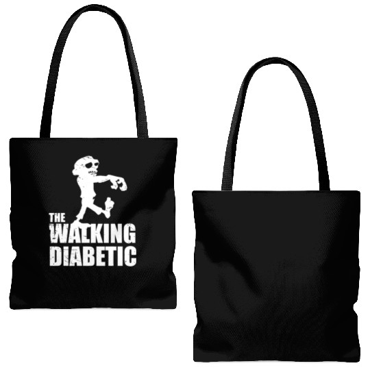 The Walking Diabetic Tote Bags (AOP)