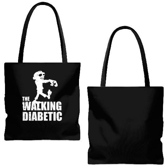 The Walking Diabetic Tote Bags (AOP)